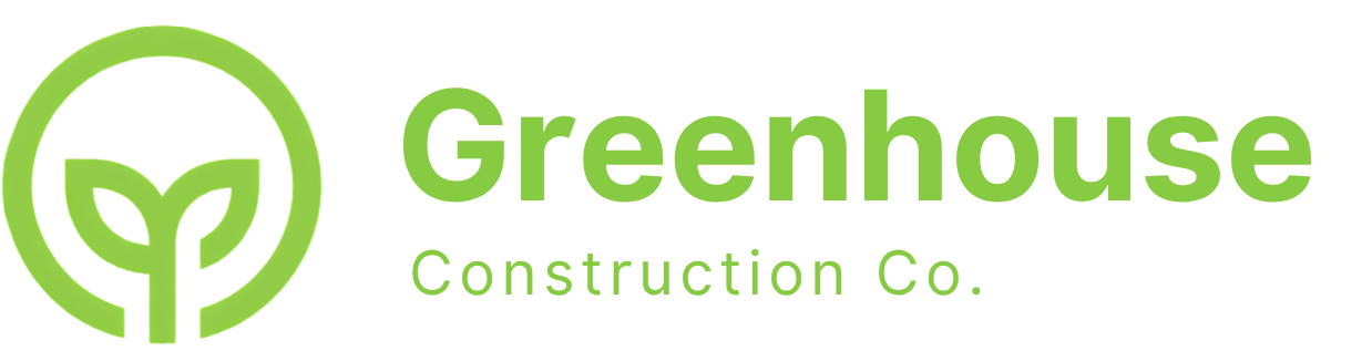 Greenhouse Construction Co. Logo
