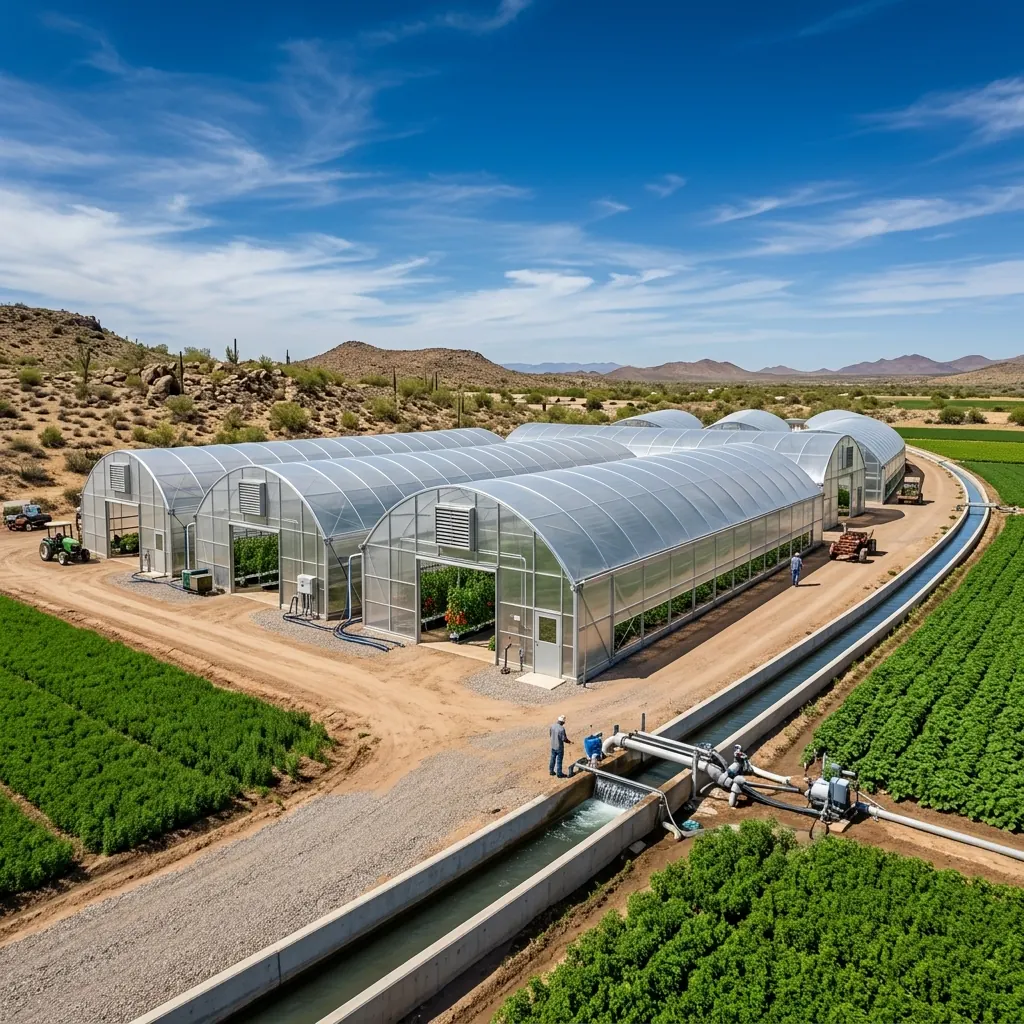 Commercial Polyhouses